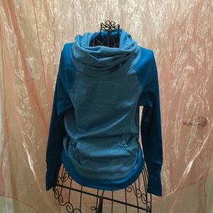 Champion Sport Two Tone Blue Runners Hoodie